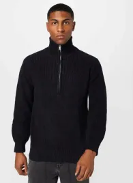 czarny-sweter-ze-stojka-weekday-m