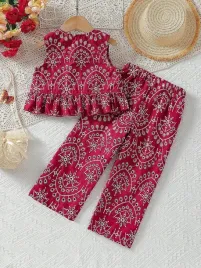 a1b118-czerwony-zestaw-letni-bluzka-i-spodnie-shein-74