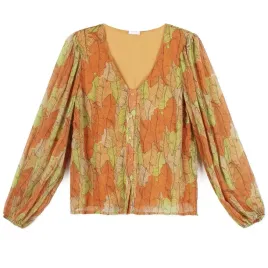 d4g008-pomaranczowa-bluzka-z-wzorem-w-liscie-vila-s