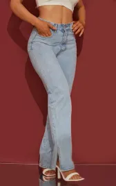 d7f005-niebieskie-jeansy-z-rozcieciem-na-dole-prettylittlething-l