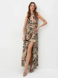 bezowa-sukienka-maxi-z-motywem-zwierzecym-mohito-xxs