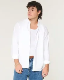 biala-koszula-oxford-hollister-m