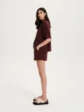 brazowe-szorty-ze-sciagaczem-reserved-s-linia-regular