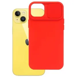 etui-do-apple-iphone-14-plus-case-obudowa-pokrowiec-silicone-lens-czerwone