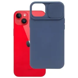 etui-do-apple-iphone-14-plus-case-obudowa-pokrowiec-silicone-lens-granatowe