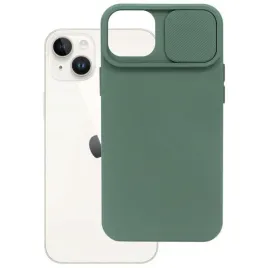 etui-do-apple-iphone-14-plus-case-obudowa-pokrowiec-silicone-lens-zielone