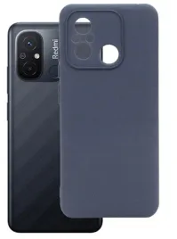 etui-silicon-do-xiaomi-redmi-12c-11a-granat-matt-case-pokrowiec-obudowa