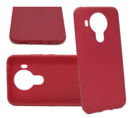etui-gumowe-case-matt-do-nokia-5-4-bordowy