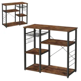 stolik-kuchenny-loft-regal-na-mikrofale-90x40-koszyk-haczyki-rustykalny