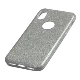 etui-guma-brokat-hq-do-iphone-xs-a1920-a2100-srebrn-case-pokrowiec