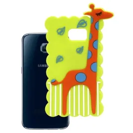 etui-do-samsung-galaxy-s6-g920f-case-pokrowiec-nakladka-3d-zyrafa-zielona