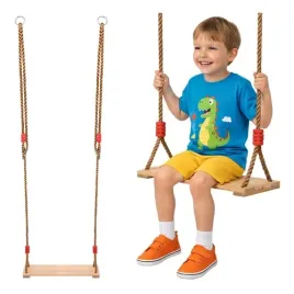 hustawka-kruzzel-drewniana-plaska-deska-na-linach-100-170-cm-dla-dzieci-3