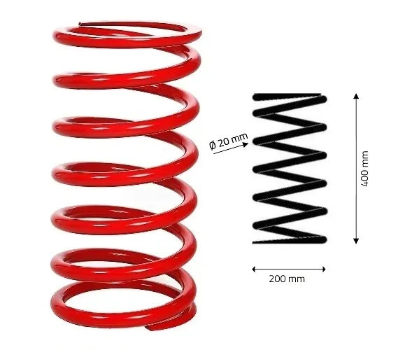 GIGI TOYS Sprężyna do bujaka 20mm sprężynowiec plac zabaw
