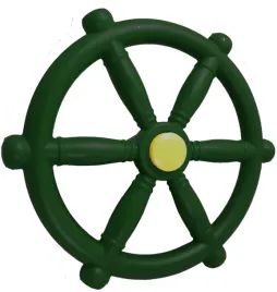 gigi-toys-kolo-sterowe-ster-plastikowy-na-plac-zabaw-do-domku-zielony