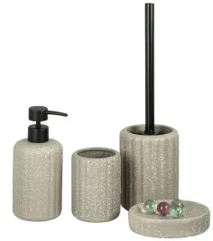 zestaw-lazienkowy-ceramiczny-peru-szaro-brazowy-czarny-4-elementy