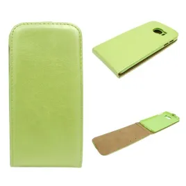 etui-do-samsung-galaxy-s6-edge-g925f-pionowe-z-klapka-slim-flex-zielone