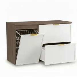 szafka-pod-umywalke-100-cm-z-koszem-na-pranie-bialy-orzech-ciemny-roma