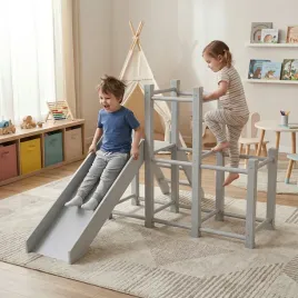 drewniany-plac-zabaw-ze-zjezdzalnia-dla-dzieci-montessori-kiddymoon-pg-001