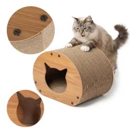 petsona-dk-012-drapak-dla-kota-domek-legowisko-kartonowy-30x43x25