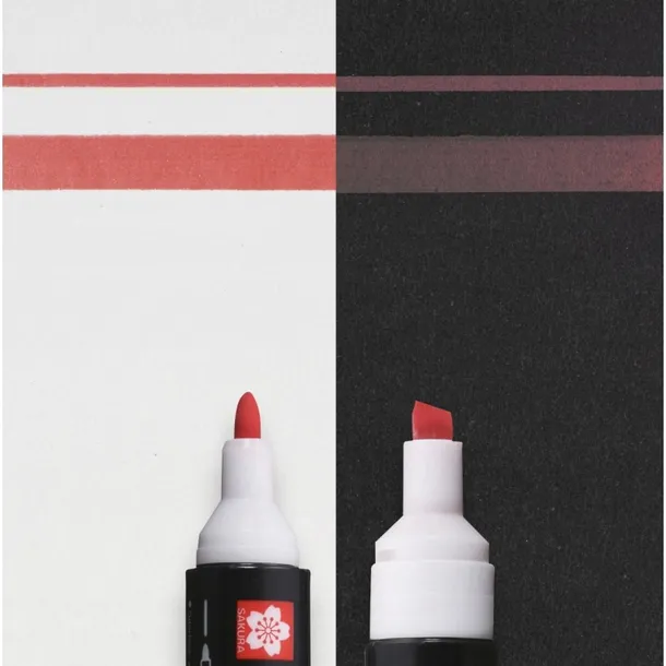 marker-permanentny-sakura-permapaque-dual-point-czerwony-dwustronny-stan-nowy-marka-sakura