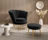 fotel-shell-podnozek-glamour-muszelka-welurowy