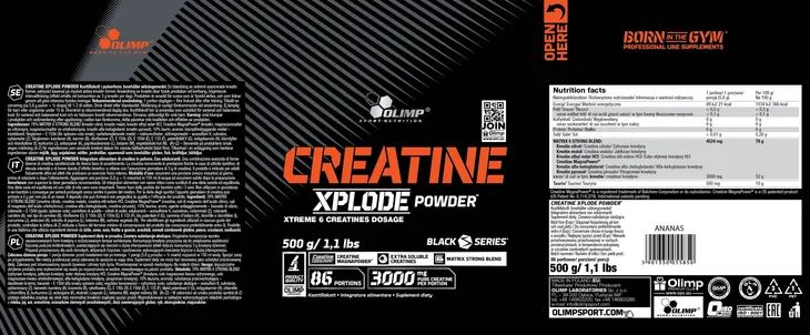 olimp-creatine-xplode-500g-stack-kreatynowy-kreatyna-ananas-pineapple-wielkosc-porcji-5-g