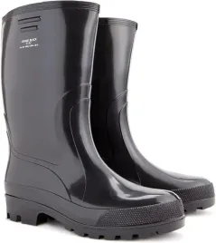 kalosze-meskie-demar-grand-black-pvc-r-44-idealne-na-deszcz
