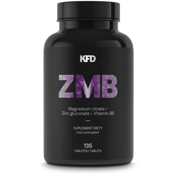 KFD Mg+Zn+B6 (ZMA/ZMB) - 135 tabletek bezsmakowy 175 g