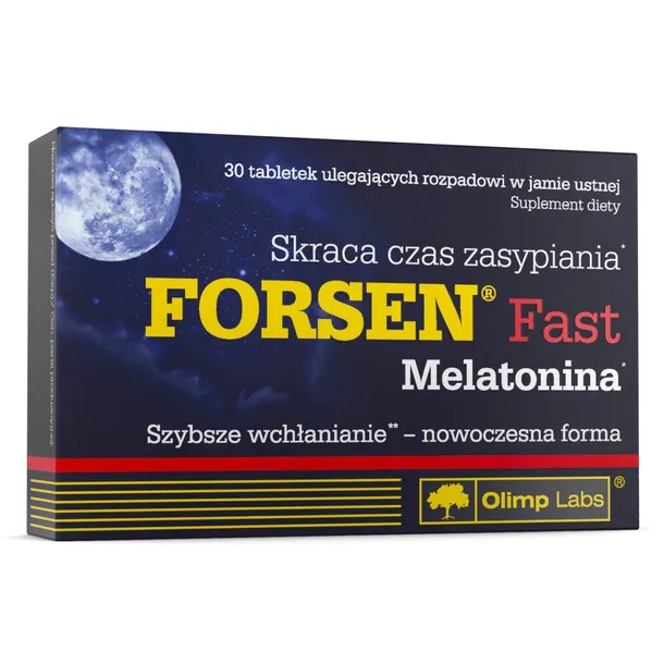 Suplement diety Olimp Laboratories Forsen Fast melatonina tabletki 30 szt.