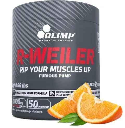 R-WEILER 300g PRE-WORKOUT CYTRULINA Orange Olimp