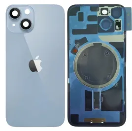 klapka-jednobrylowa-plecki-tyl-iphone-14-blue-z-ramka-i-magnesami