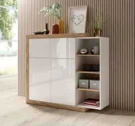 komoda-sintra-szerokosc-150-cm-dab-samdal-biala-mat-helvetia-meble-24bsks45