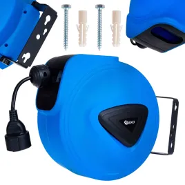 przedluzacz-elektryczny-bebnowy-automatyczny-15m-1-gniazdo-niebieski-geko