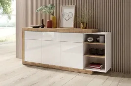 komoda-sintra-szerokosc-200-cm-dab-samdal-biala-mat-helvetia-meble-24bsks25