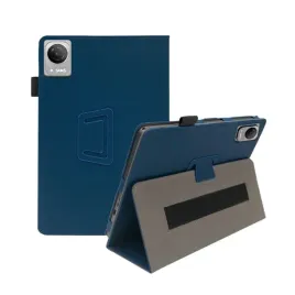 etui-do-blackview-mega-1-115-cala-granatowe-leather-case-obudowa-futeral