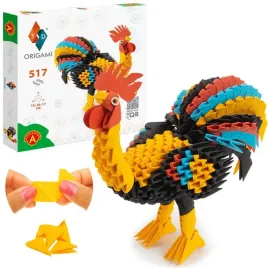 alexander-zestaw-kreatywny-origami-3d-kogut-2574