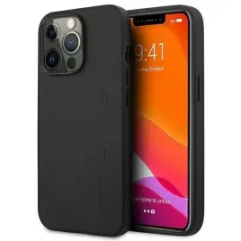amg-amhcp14ldolbk-iphone-14-pro-61-czarny-black-hardcase-leather-hot-stam