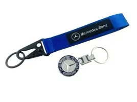 mercedes-zestaw-brelok-granatowy-metalowy-do-kluczy-smycz-niebieski-20-cm