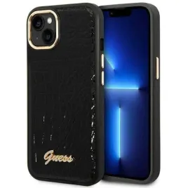 guess-guhcp14mhgcrhk-iphone-14-plus-67-czarny-black-hardcase-croco-collec