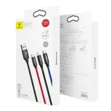 kabel-usb-baseus-3w1-usb-c-lightning-micro-35a-03m-czarny