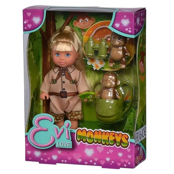 simba-lalka-doktor-evi-z-malpkami-stan-nowy