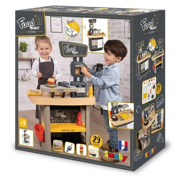 smoby-bar-szefa-kuchni-2w1-stan-nowy