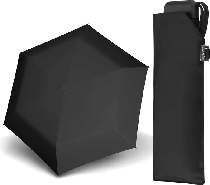 Parasol kieszonkowy Doppler Carbonsteel Mini Slim full black