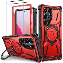 lanhiem-etui-360-do-samsung-galaxy-s24-ultra-pancerne-stojak-2x-szklo-lcd