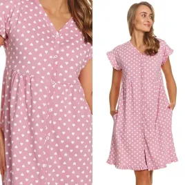 damska-koszula-nocna-doctor-nap-7455-rozmiar-xl-42-kolor-rozowy