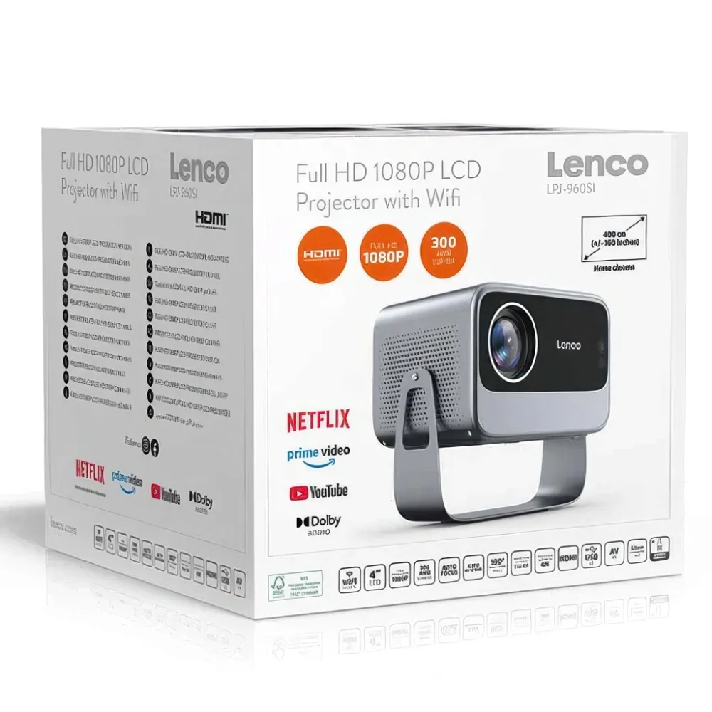 projektor-lenco-lpj-960si-stan-nowy
