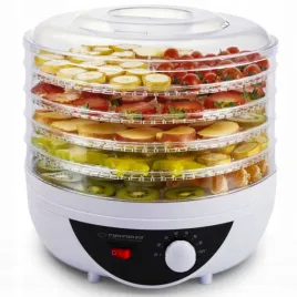 suszarka-spozywcza-esperanza-chanterelles-250-w-5-sit-biala