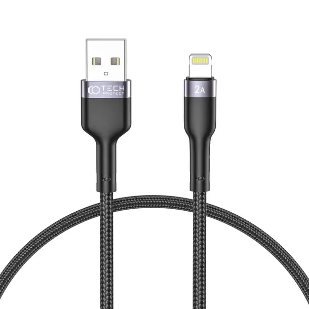 kabel-tech-protect-ultraboost-lightning-2-4a-25cm-black