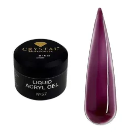 liquid-acryl-gel-57-15ml-crystal-professional-zel-do-wzmocnienia-paznokci