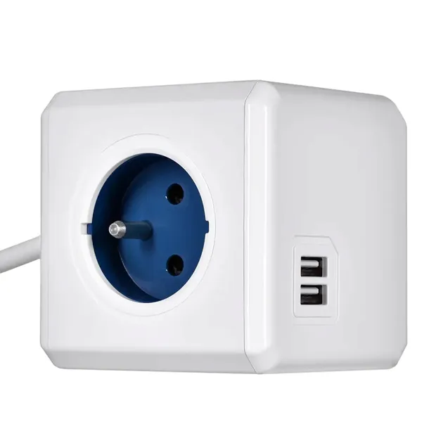 przedluzacz-15m-allocacoc-powercube-rozgaleznik-4-gniazdka-2-usb-kod-producenta-extended-usb-15m-red-2402-rd
